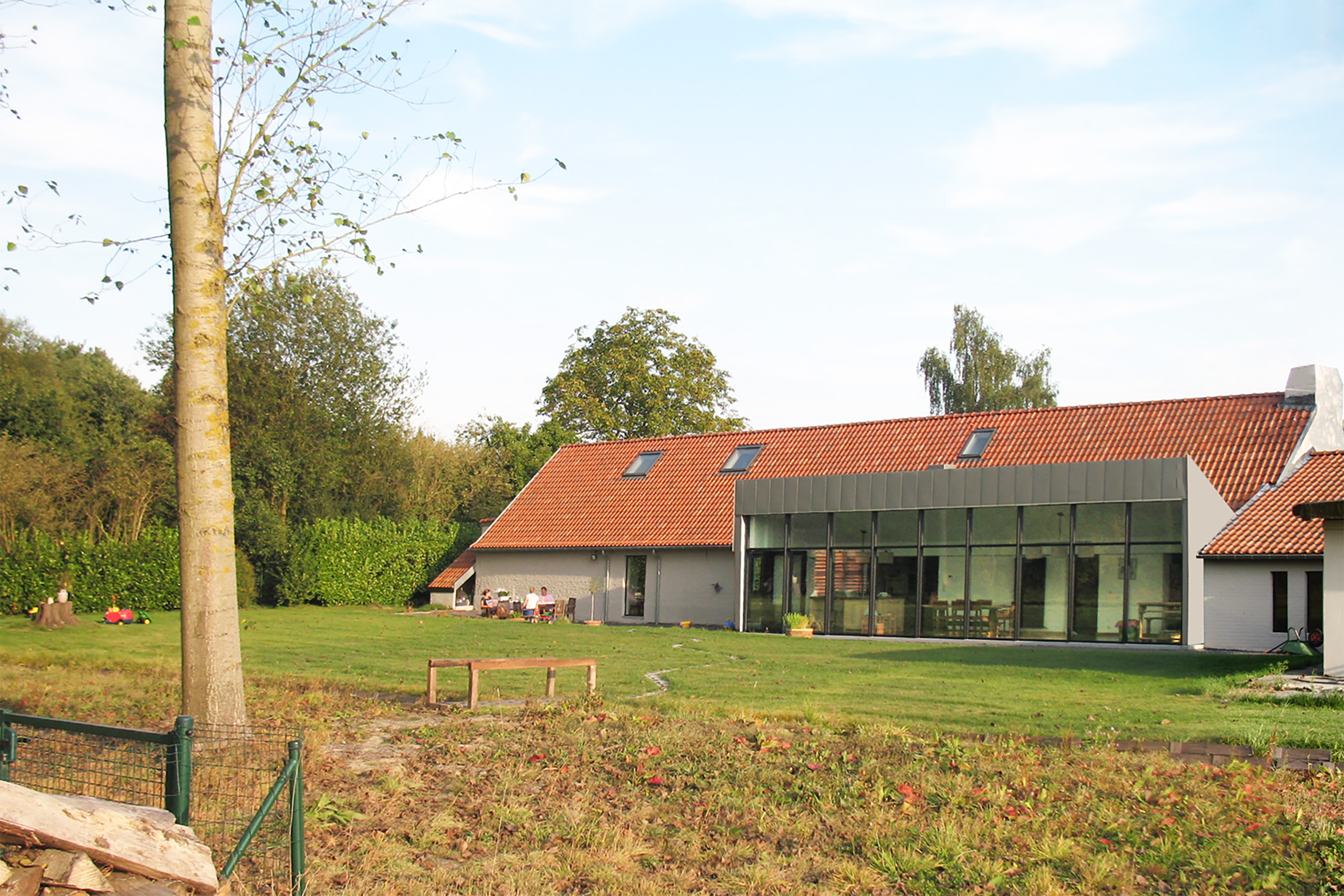 Project afbeelding voor LONG FACADE FARMSTEAD, ASSE