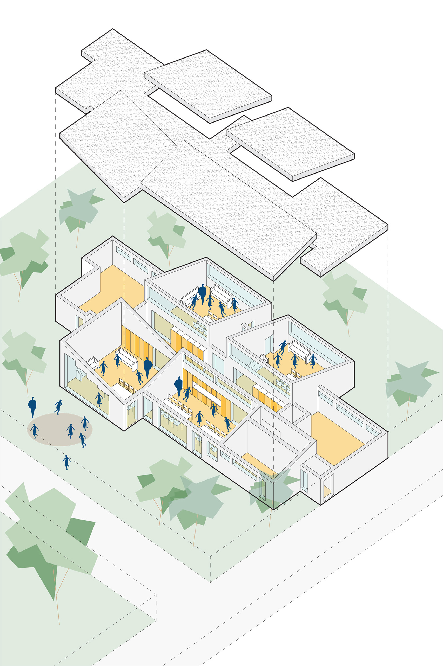 Project afbeelding voor Gunning renovatie paviljoenen